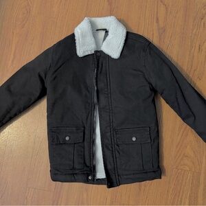 Little Bipsy Cream Sherpa Jacket